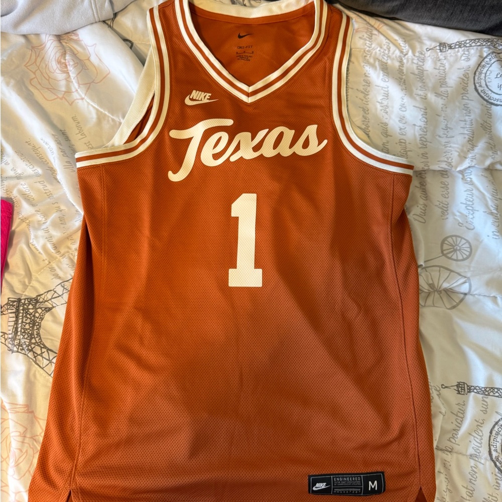 Nike Texas Basketball Jersey Sz medium